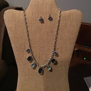 Basketweave Necklace and Earrings